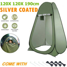 Load image into Gallery viewer, Portable Pop Up Outdoor Camping Shower Tent Toilet Privacy Change Room - Battery Mate