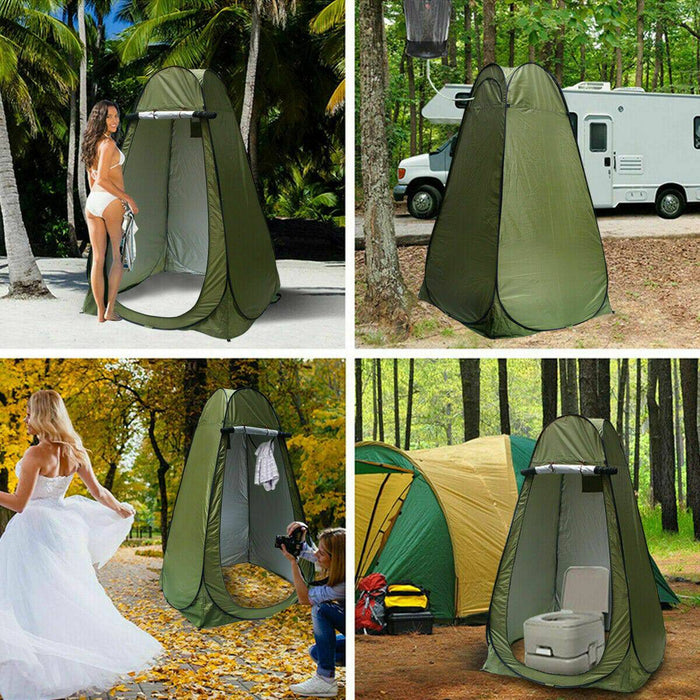 Portable Pop Up Outdoor Camping Shower Tent Toilet Privacy Change Room - Battery Mate