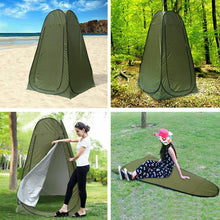 Load image into Gallery viewer, Portable Pop Up Outdoor Camping Shower Tent Toilet Privacy Change Room - Battery Mate
