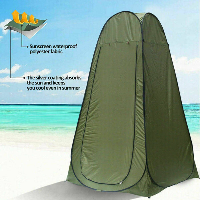 Portable Pop Up Outdoor Camping Shower Tent Toilet Privacy Change Room - Battery Mate