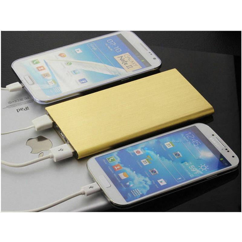 Portable Power Bank with Dual USB Battery Charger For iPhone Mobile Oppo Laptops - Battery Mate