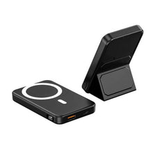 Load image into Gallery viewer, Power Bank 10000 mAh MagSafe Fast Wireless Charging (A27-1) | Black - Battery Mate