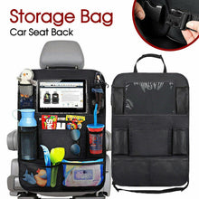 Load image into Gallery viewer, Premium Car Seat Back Organiser Multi Pocket Storage Bag Organizer Holder Travel - Battery Mate