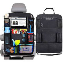Load image into Gallery viewer, Premium Car Seat Back Organiser Multi Pocket Storage Bag Organizer Holder Travel - Battery Mate