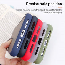 Load image into Gallery viewer, Purple Matte Surface Ultra Protective iPhone 13 Case - Battery Mate