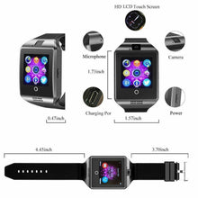 Load image into Gallery viewer, Q18 Smart Watch Bluetooth Smartwatch Compatible with All Mobile Phones for Boys - Battery Mate