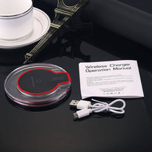 Load image into Gallery viewer, Qi Fast Wireless Charger Charging Stand Dock Samsung Galaxy S23 S22 S20 iPhone 14 13 12 11 X XS 8 - Battery Mate