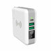 Qi Wireless Travel Adaptor Charger 6700Mah Power Bank Universal Au Eu Uk Us - Battery Mate