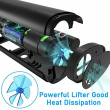 Load image into Gallery viewer, Rechargeable Electric Air Compressor Car Bicycle Inflator Tire Pump Portable - Battery Mate