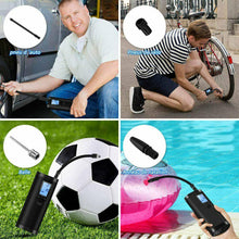 Load image into Gallery viewer, Rechargeable Electric Air Compressor Car Bicycle Inflator Tire Pump Portable - Battery Mate