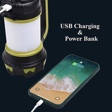 Load image into Gallery viewer, Rechargeable LED Camping Lantern Outdoor Tent Light Lamp &amp; Power for Phone - Battery Mate