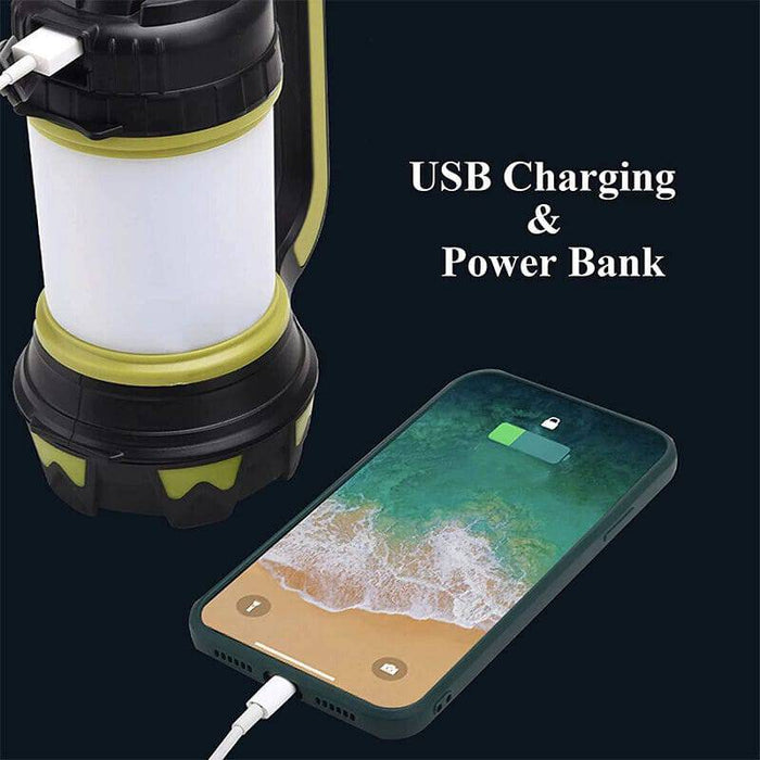 Rechargeable LED Camping Lantern Outdoor Tent Light Lamp & Power for Phone - Battery Mate