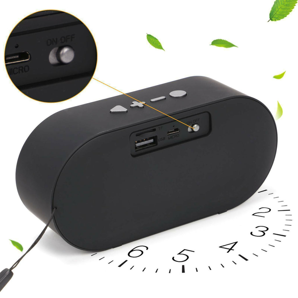 Rechargeable Wireless Bluetooth Speaker Portable Outdoor USB/TF/FM Radio Stereo - Battery Mate