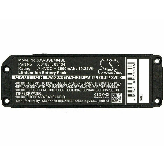 Replacement Battery for BOSE Soundlink Mini 1 Speaker Part # 063287 063404 - Battery Mate