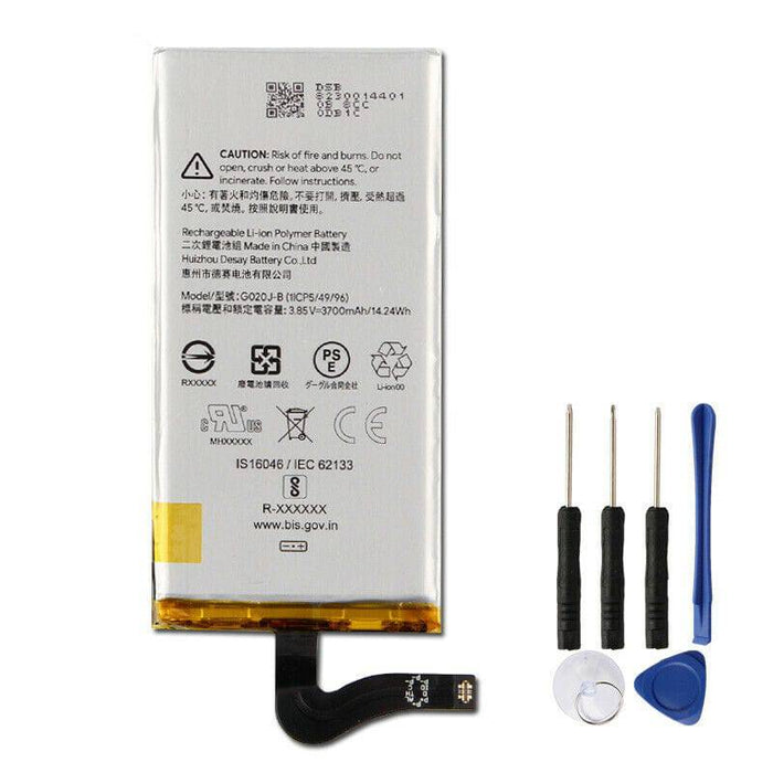 Replacement Battery for Google Pixel 1 | XL | 2 | 2 XL | 3 | 3 XL | 3A | 4 | 4 XL - Battery Mate