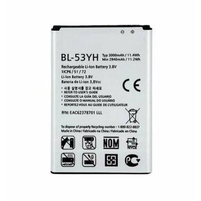 Replacement battery for LG g2 G3 g4 g5 g6 g7 v10 v20 v30 v30+ v40 - Battery Mate
