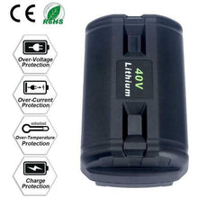 Load image into Gallery viewer, Replacement Battery For Ryobi 36V RLM36X40H40 RLM36X40H50 RLM36X46BL RLM36X46H5P RLM36X46S52 - Battery Mate