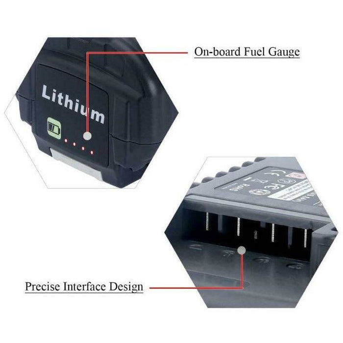 Replacement Battery For Ryobi 36V RLM36X40H40 RLM36X40H50 RLM36X46BL RLM36X46H5P RLM36X46S52 - Battery Mate