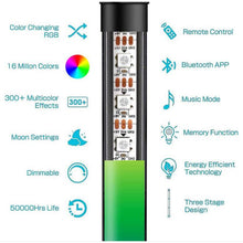 Load image into Gallery viewer, RGB LED Floor Corner Lamp Light Stand Bluetooth Streaming Gaming Decoration AU - Battery Mate