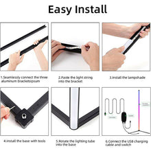 Load image into Gallery viewer, RGB LED Floor Corner Lamp Light Stand Bluetooth Streaming Gaming Decoration AU - Battery Mate