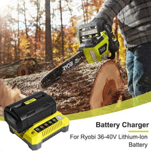 Load image into Gallery viewer, Ryobi 36V &amp; 40V compatible Battery Charger BPL3626 BPL3626D BPL3640 BPL3640D BPL3626 - Battery Mate