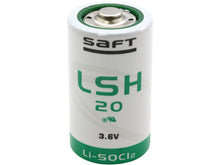 Load image into Gallery viewer, Saft LSH20 High Rate D size Lithium Battery Cylindrical Cell - Spiral Wound Type - Battery Mate