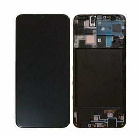 Samsung Galaxy A20 A205 Compatible LCD Display Touch Screen Digitizer Frame Replacement - Battery Mate