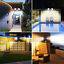 Sensor LED Premium Aluminium Outdoor Garage Security Flood Twin Spotlight IP54 | White - Battery Mate