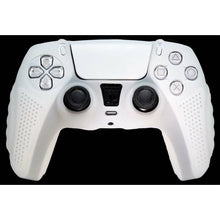 Load image into Gallery viewer, Silicone Cover For PS5 Controller Case Skin - Clear White Ultra Grip - Battery Mate