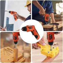Load image into Gallery viewer, Smart Cordless Rechargeable Screw driver | 45 Pcs Set - Battery Mate