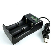 Load image into Gallery viewer, Smart USB 18650 Battery Charger 1 2 4 Slots for 3.7V Rechargeable Battery Charge - Battery Mate