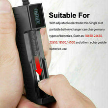 Load image into Gallery viewer, Smart USB 18650 Battery Charger 1 2 4 Slots for 3.7V Rechargeable Battery Charge - Battery Mate