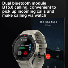 Load image into Gallery viewer, Smart Watch for Men with Bluetooth Call Sports Heart Rate Blood Pressure Oxygen Monitor | Black - Battery Mate