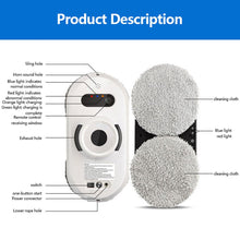 Load image into Gallery viewer, Smart Window Cleaning Robot Anti-falling Remote Control Robot Vacuum Cleaner - Battery Mate