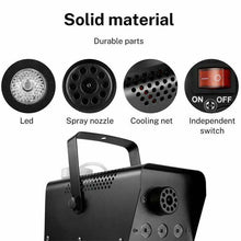 Load image into Gallery viewer, Smoke Machine RGB LED Party Club Disco DJ Effect Wireless Control-500W Fogger - Battery Mate