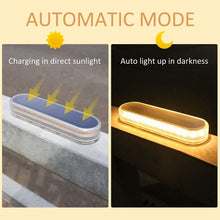 Load image into Gallery viewer, Solar Deck Lights, 4 Pack 40LM Solar Powered Step Lights, LED Dock Lights Outdoor In-Ground Lights IP68 Waterproof Auto ON/Off for Garden Stairs Driveway Pathway Lighting - Battery Mate