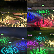 Load image into Gallery viewer, Solar Pathway Lights 4 Pack, Outdoor Garden Path Light, 2 Modes Brighter Color Changing Solar Powered IP65 Waterproof Solar Landscape Lighting - Battery Mate