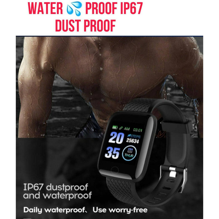 116Plus Smart Bracelet Sports Bracelet Bracelet Sports Pedometer Wireless  Bluetooth Headsets Reminder Heart Rate Blood Pressure - AliExpress