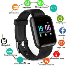 Load image into Gallery viewer, Sports Smart Watch Fitness Tracker Bracelet Heart Rate Blood Pressure Pedometer - Battery Mate