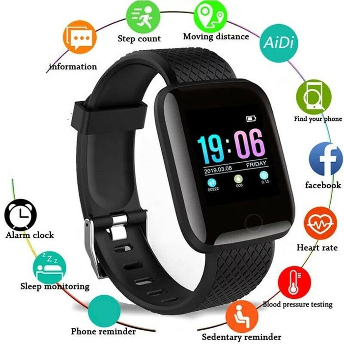 Smart Bracelet Fitness Tracker Smart Watch Step Counter Activity Monitor  Smart Wristwatch Alarm Clock Vibration Watch For IPhone Android From 10,8 €  | DHgate