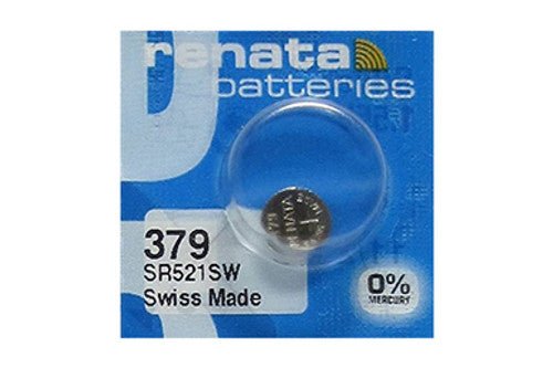 SR63 / SR521 / 379 Renata Silver Oxide Battery - Battery Mate