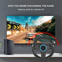 Load image into Gallery viewer, Steering Wheel for Nintend Wii Mario Kart Racing Games Remote Controller - Battery Mate