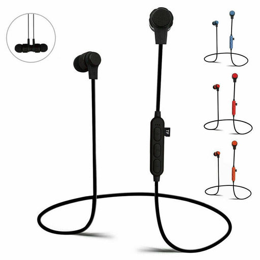 Sweatproof Wireless Bluetooth Earphones Headphones Sport Gym For iPhone Samsung - Battery Mate