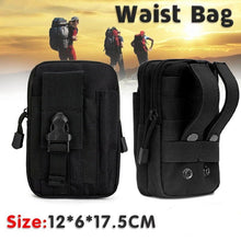Load image into Gallery viewer, Tactical Waist Bag Molle Pack Pouch Military Wallet Multi Purpose Belt Utility - Battery Mate
