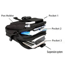 Load image into Gallery viewer, Tactical Waist Bag Molle Pack Pouch Military Wallet Multi Purpose Belt Utility - Battery Mate