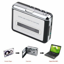 Load image into Gallery viewer, Tape to PC USB Cassette MP3 CD USB Converter Capture Digital Audio Music Player - Battery Mate