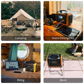 Tavice 310,000mAh 1200w Camping Outdoor Portable Power Station / Solar Generator with Fast Charge support - Battery Mate