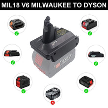 Load image into Gallery viewer, Tavice Adapter For DeWalt Milwaukee Bosch Battery Convert To Dyson V6 AU - Battery Mate