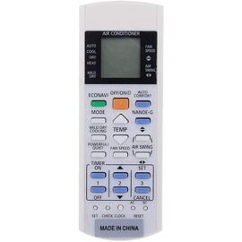 Panasonic Compatible Air Conditioner Remote model ECONAVI Inverter NANOE-G - Battery Mate