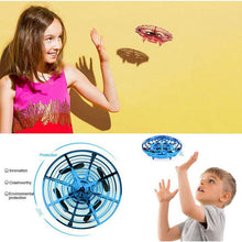 Load image into Gallery viewer, Tavice Kids UFO Drone Hand-Controlled - Blue - Battery Mate